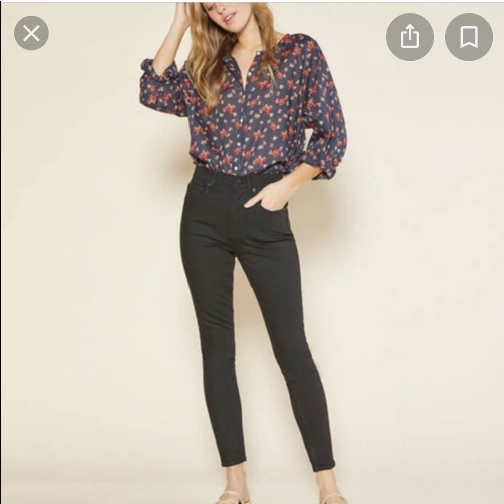 Outerknown S.E.A. Jeans Strand High Rise Skinny sz 30